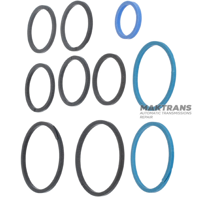 Sada originálnych teflónových krúžkov SSANGYONG DSI M11 - 10 krúžkov v sade / 0511-016025 0585-016014 0585-016013 0511-016024