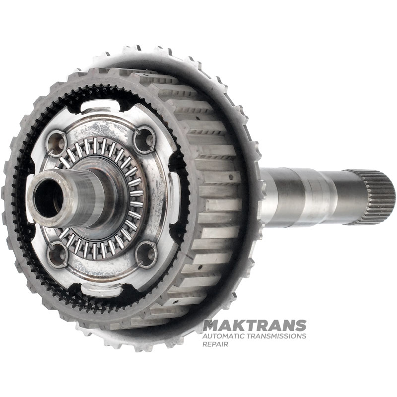 Planétové koleso rýchlobehu (zmontované) ZF 5HP19 - (dĺžka hriadeľa 273 mm, centrálne koleso 32 zubov (vonkajší Ø 45,45 mm), korunové koleso 76 zubov)