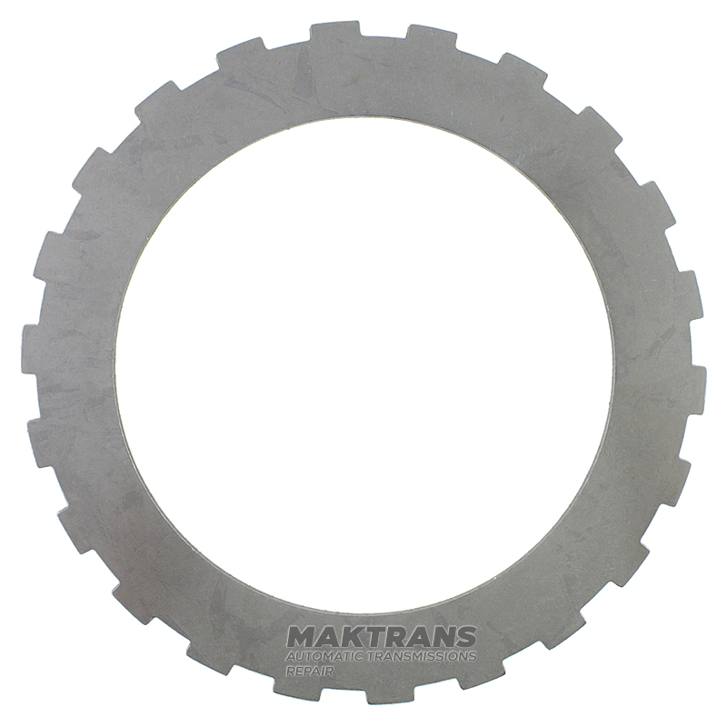 Oceľový kotúč Stredná spojka GM 3L80 (TH400, TH425), 4L80E 8623150 8655621 — (vnútorný Ø 126,90 mm, hrúbka 2,50 mm, 22 zubov)