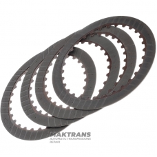 Súprava trecích kotúčov Overdrive Clutch A4CF1 4552423000 - 4 trecie kotúče (vonkajší Ø 137 mm, 30 zubov, hrúbka 1,70 mm)