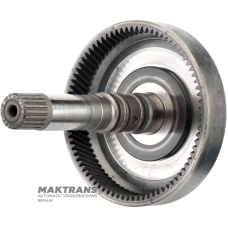 Vstupný hriadeľ (20 / 20 drážok) / predné planétové ozubené koleso (81 zubov, vonkajší Ø 120,70 mm) - Aisin-Warner TF-60SN / VAG 09G 09K 09M