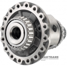 Diferenciál 4WD (bez špirálového prevodu) FORD HF55 — 30 drážok pre rozdeľovaciu prevodovku (vonkajší Ø 45,95 mm), vnútorný Ø pre hriadeľ nápravy 30,70 mm, 16 montážnych otvorov