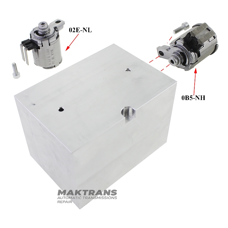 Adaptér na testovanie elektromagnetov NH NL DSI M11 DSI M78 DQ250 02E DL501 0B5