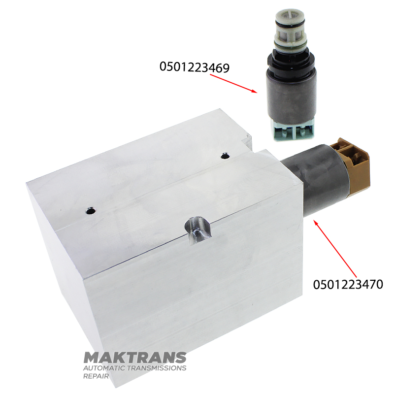 Adaptér na testovanie elektromagnetov ZF 8HP 3 generácie (0501223469, 0501223470)