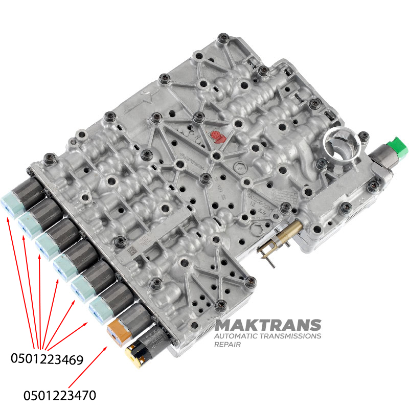 Adaptér na testovanie elektromagnetov ZF 8HP 3 generácie (0501223469, 0501223470)