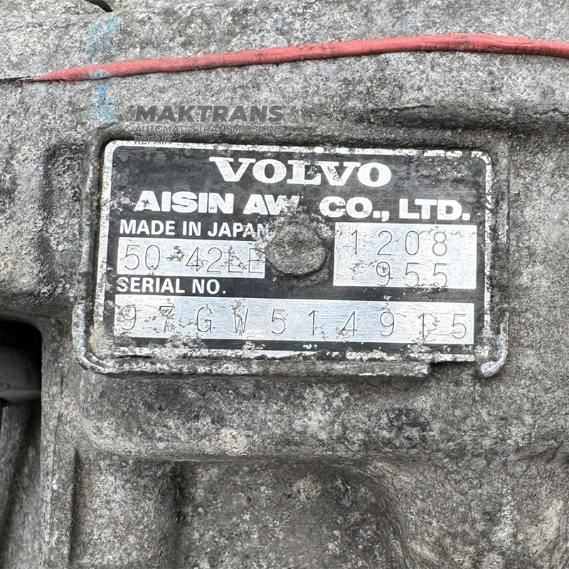 Automatická prevodovka (montáž) 4WD Aisin Warner AW50-42LE – VOLVO 1208955