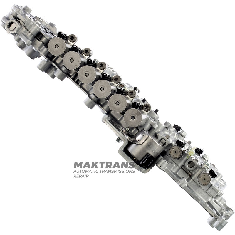 Zostava telesa ventilu so solenoidmi (bez elektronickej jednotky) MAZDA Hybridná 8-stupňová prevodovka - RZ01L23A25, RZ01S22M20, RZ01U23B04 (odstránená z prevodoviek s označením RZ44)