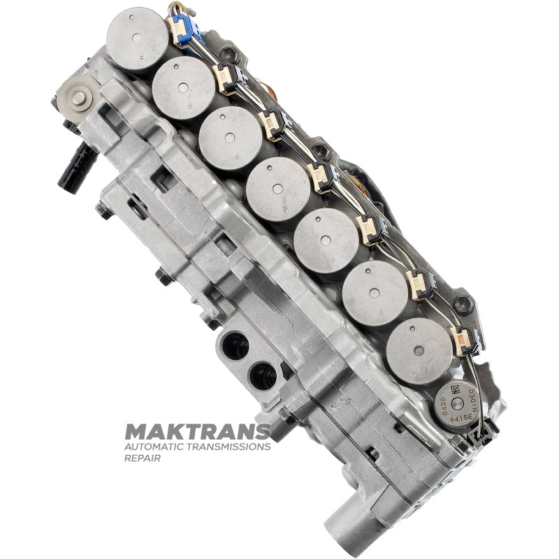 Vynovená zostava telesa ventilu so solenoidmi TOYOTA / LEXUS UA80E, UA80F 3541048080, 354100E010 - (pre autá bez systému štart/stop, označenie na tele 89090, oddeľovacia doska A0)
