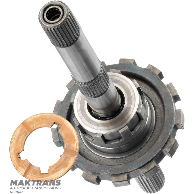 Výstupný hriadeľ FORD A4LD, 5R55E - F77Z-7M167-AA, FOTZ-7060-D, (dĺžka hriadeľa 353 mm, 25 drážok, dĺžka drážok 57 mm)