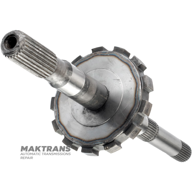 Výstupný hriadeľ FORD A4LD, 5R55E - F77Z-7M167-AA, FOTZ-7060-D, (dĺžka hriadeľa 353 mm, 25 drážok, dĺžka drážok 57 mm)
