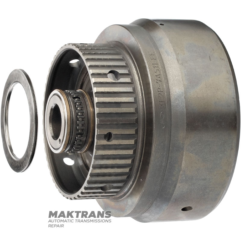Spojkový bubon FORWARD (prázdny, bez kotúčov) FORD A4LD, 4R44E, 4R55E, 5R55E, 5R55N, 5R55S, 5R55W, XL2P-7A511-EE — pre 6 trecích kotúčov