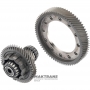 Hlavný diferenciálny pár (20*73, 46) TOYOTA U760E — špirálový diferenciál 73 zubov (vonkajší Ø 207,90 mm), medzihriadeľ 20 zubov (vonkajší Ø 62 mm) / 46 zubov (vonkajší Ø 142,15 mm)
