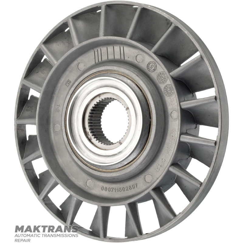 Hydraulický transformátor reaktorového kolesa ZF 6HP26A (09E) — 000243, (výška 32 mm, označenie na skrini 000711502897, 000711000841)