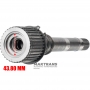 Vstupný hriadeľ ALLISON 1000 29539506 - dĺžka hriadeľa 346 mm, 25 drážok (vonkajší Ø 32,25 mm) / 34 drážok (vonkajší Ø 69,85 mm), pre ihlové ložisko 43,80 mm