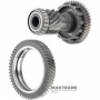 Sada čelných ozubených kolies pre diferenciálny pohon TOYOTA UA80E, UA80F — hnacie koleso 56 zubov (vonkajší Ø 153,80 mm), medzihriadeľ 16 zubov (vonkajší Ø 64,60 mm) / 44 zubov (vonkajší Ø 123,90 mm)