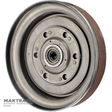 Predný kryt meniča krútiaceho momentu ZF 6HP19 AUDI / VW — 000 014 (3 montážne otvory, vonkajší Ø pilota 16 mm)
