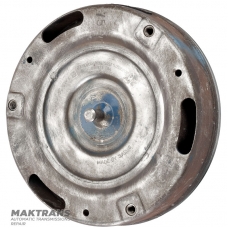 Predný kryt meniča krútiaceho momentu ZF 6HP19 AUDI / VW — 000 014 (3 montážne otvory, vonkajší Ø pilota 16 mm)