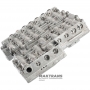 Teleso ventilu komplet so solenoidmi (použité, netestované) FORD 6R60, 6R80 — oddeľovacia doska 6L2P-7Z490-FC, opravte toto teleso ventilu +150 USD k cene