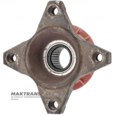Príruba výstupného hriadeľa FORD 6R60, 6R80 — FL3P-7A021-AC, celková výška 65 mm, 4 montážne otvory (stred↔stred 85 mm), 31 drážok