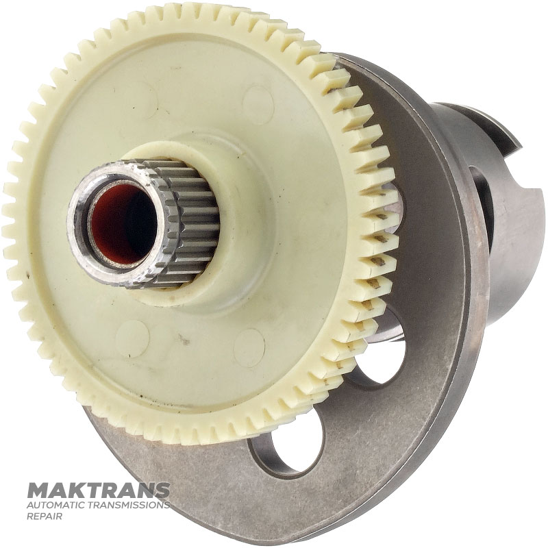 Hriadeľ ovládača kompletný s excentrmi a prevodom prevodovky DODGE / CHRYSLER / JEEP MP3023 — 61 zubov na prevode (vonkajší Ø 90,50 mm), 68026906AB, 68026940AA