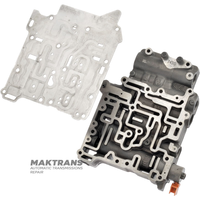 Teleso ventilu komplet so solenoidmi ALLISON 3000 Series MD3070 — dizajn WTEC, oddeľovacia doska MD7448, 29506434