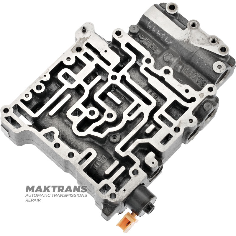 Teleso ventilu komplet so solenoidmi ALLISON 3000, séria 4000 — dizajn WTEC, oddeľovacia doska MD3588A, 23049305, 23049306
