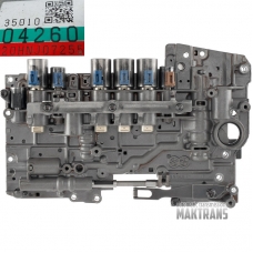 Teleso ventilu komplet so solenoidmi TOYOTA / LEXUS AC60E, AC60F — odstránené z použitej prevodovky (netestované) s označením 3501004260