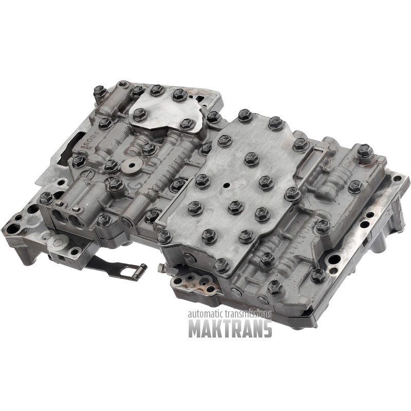 Teleso ventilu komplet so solenoidmi TOYOTA / LEXUS AC60E, AC60F — odstránené z použitej prevodovky (netestované) s označením 3501004280