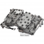Teleso ventilu komplet so solenoidmi TOYOTA / LEXUS AC60E, AC60F — odstránené z použitej prevodovky (netestované) s označením 3501004280