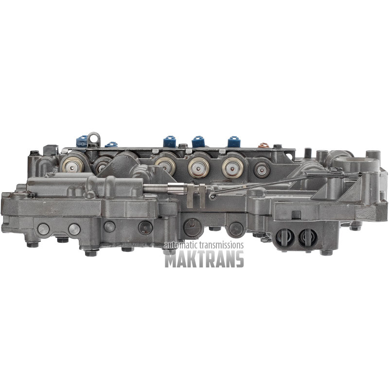 Teleso ventilu komplet so solenoidmi TOYOTA / LEXUS AC60E, AC60F — odstránené z použitej prevodovky (netestované) s označením 3501004280