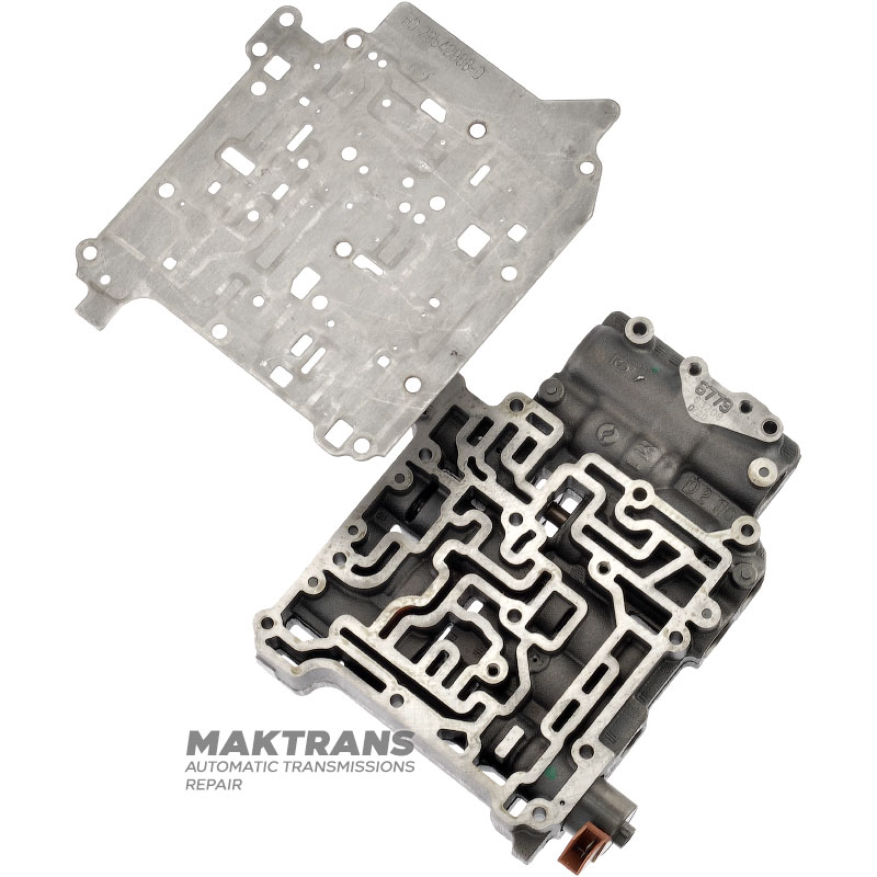 Teleso ventilu zostavené so solenoidmi Séria ALLISON 4000 - Oddeľovacia doska HD 29542933-D, 29542822, 29544297