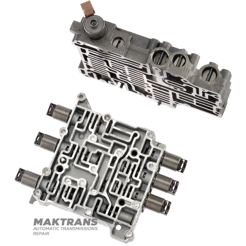 Teleso ventilu zostavené so solenoidmi Séria ALLISON 4000 - Oddeľovacia doska HD 29542933-D, 29542822, 29544297