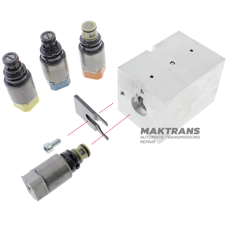 Adaptér na testovanie elektromagnetov ZF 8HP 2. generácie (čísla elektromagnetov 0501221286, 0501221287)