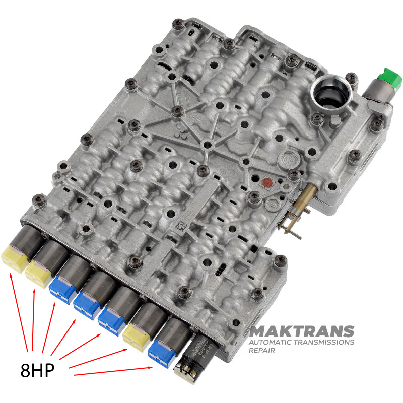 Adaptér na testovanie elektromagnetov ZF 8HP 2. generácie (čísla elektromagnetov 0501221286, 0501221287)