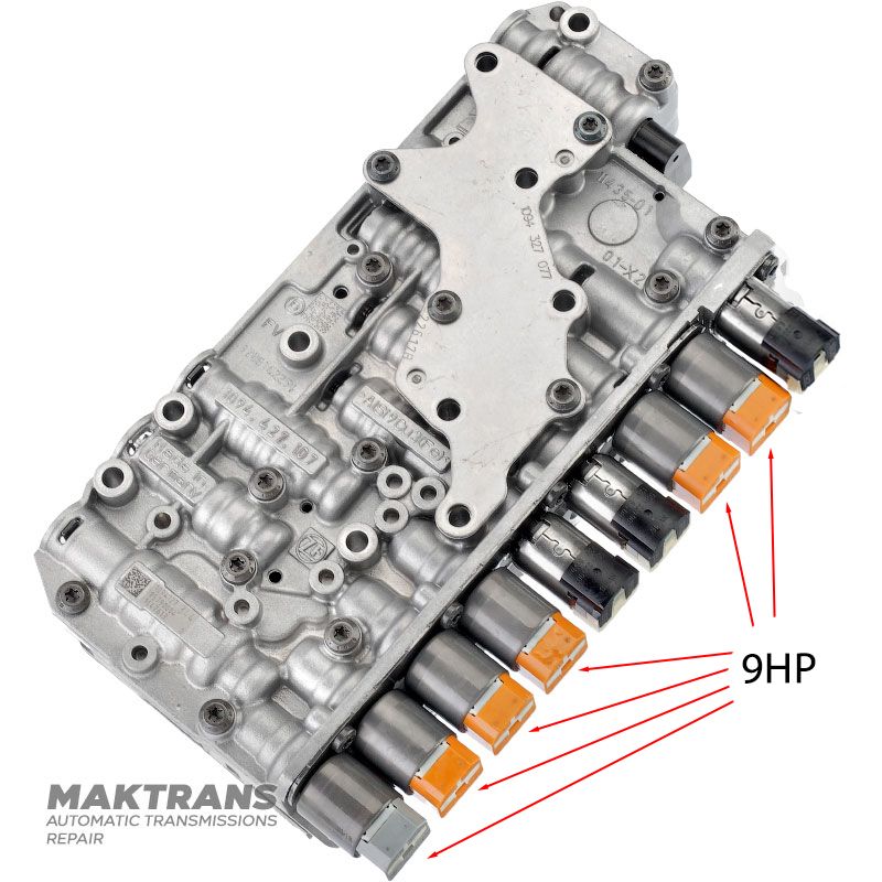 Adaptér na testovanie elektromagnetov ZF 8HP 2. generácie (čísla elektromagnetov 0501221286, 0501221287)