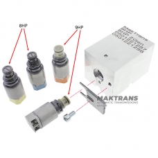 Adaptér na testovanie elektromagnetov ZF 8HP 2. generácie (čísla elektromagnetov 0501221286, 0501221287)