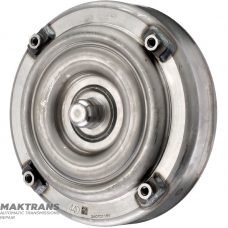 Predný kryt meniča krútiaceho momentu NISSAN GE9R01A, JATCO JR913E — označenie 44D (vonkajší Ø krytu 282,50 mm, 4 montážne otvory, vonkajší Ø vodiacej lišty 35 mm)
