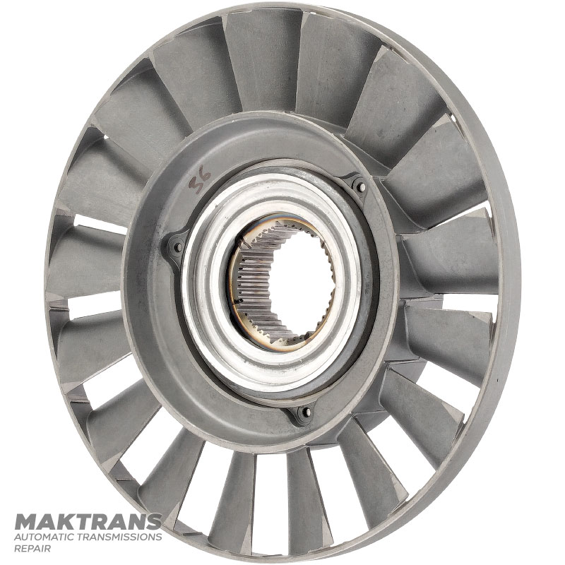 Koleso reaktora meniča krútiaceho momentu ZF 5HP19 (označené 156202) — 0711371199 (celková výška 39 mm, vonkajší Ø 169,55 mm, 36 drážok)