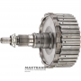 K27 Spojkový bubon a výstupný hriadeľ (2WD) Mercedes-Benz 725.0 - (celková výška 198 mm, 30 drážok (vonkajší Ø 31,65 mm), 3 trecie kotúče)