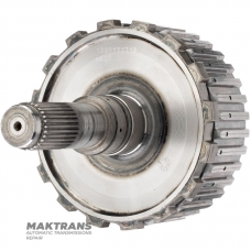 K27 Spojkový bubon (4 trecie kotúče), výstupný hriadeľ (4WD) Mercedes-Benz 725.0 — (celková výška 196 mm, 30 drážok (vonkajší Ø 31,65 mm)