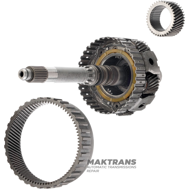 Predná planétová prevodovka VW / AUDI 0C8 TR-80SD, Mitsubishi TL-80NF - celková výška hriadeľa 337 mm, 5 satelitov (19/16 zubov)