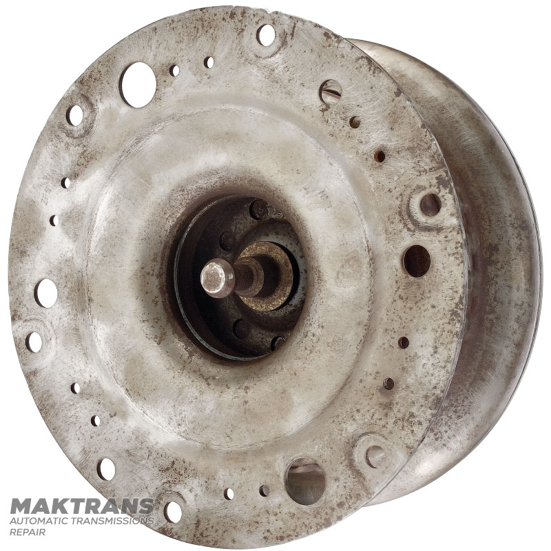 Predný kryt meniča krútiaceho momentu ZF 8HP55A AUDI 4.0 TFSI, 1087322223 (N140), 0BK323571G — (vonkajší Ø pilota 20,95 mm)