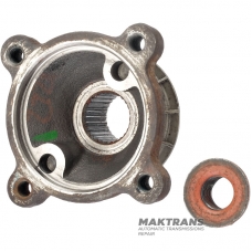 Príruba prevodovky FORD / MAZDA AT43-7251-DE, 7E53-7251-BV 47 — 4 montážne otvory (vnútorný Ø 8,50 mm, vnútorná skrutka 73,80 mm), 28 drážok