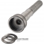 Výstupný hriadeľ ZF 4HP22, 4HP24 - celková dĺžka 233 mm, 25 drážok (vonkajší Ø 27,35 mm)