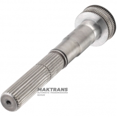Výstupný hriadeľ ZF 4HP22, 4HP24 - celková dĺžka 233 mm, 25 drážok (vonkajší Ø 27,35 mm)