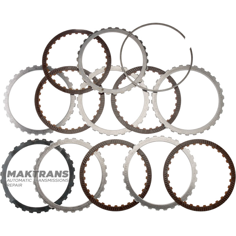 Bubnová spojka A / Predné planétové koleso (4 pastorky) FORD 6R60 6R75 6R80 - 5 trecích kotúčov (celková hrúbka súpravy 26 mm)