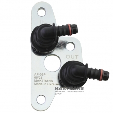 Adaptér pre pripojenie prídavného chladenia a filtrácie 09P [AQ450] Volkswagen Tiguan 09Q [AQ450-8A AQ450-8F] Volkswagen Crafter