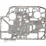 Oddeľovacia doska hydraulického bloku ALLISON 4000 — HD2917-C