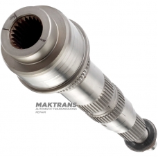 Vstupný/výstupný hriadeľ prevodovky BorgWarner BW4440 - 68101736AA, 68147632AA (celková dĺžka hriadeľa 322 mm)