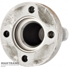 Predná príruba prevodovky BorgWarner BW4440, 68055317AA - 4 montážne otvory (vnútorný Ø 8,25 mm), 34 drážok (vonkajší Ø 34,75 mm), (prevodovka CHRYSLER 300 V6 3,6L, 845RFE)
